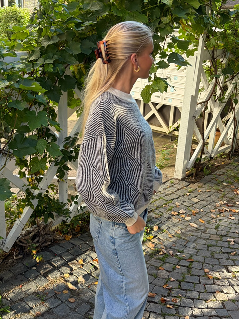 PCJENNA Pullover - Whitecap Gray
